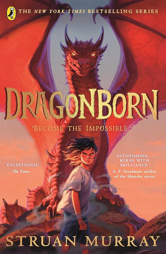 Dragonborn: The soaring New York Times bestselling fantasy adventure cover image