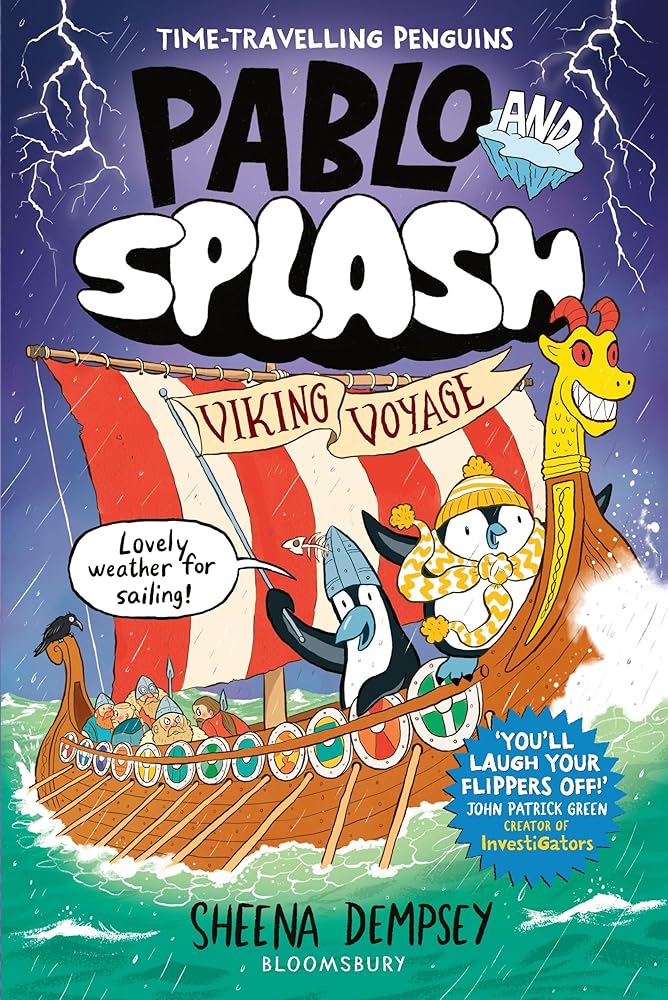 Pablo and Splash: Viking Voyage: The hilarious NEW kids' graphic novel in the series about time-travelling penguins cover image