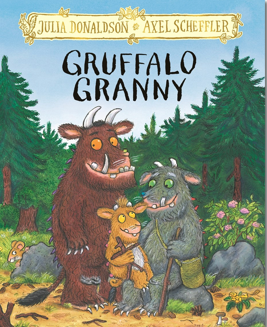 PRE-ORDER with Art Print: Gruffalo Granny by Julia Donaldson & Axel Scheffler - A Brand New Gruffalo picture book! (Available 10/09/26)