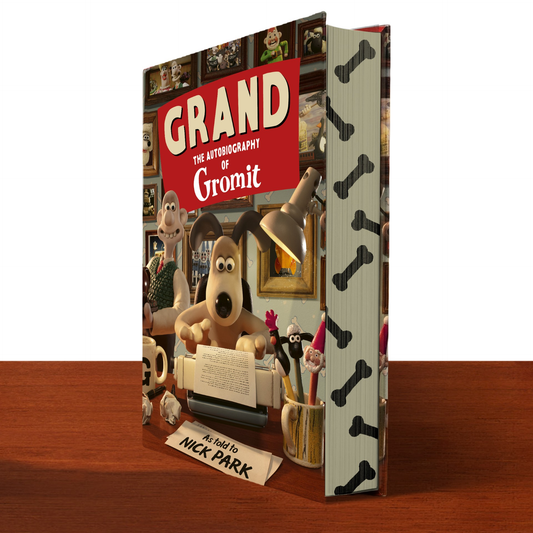 PRE-ORDER SIGNED: GRAND - The Autobiography of Gromit: as told to Nick Park (HARDBACK) Publishes 22/10/26