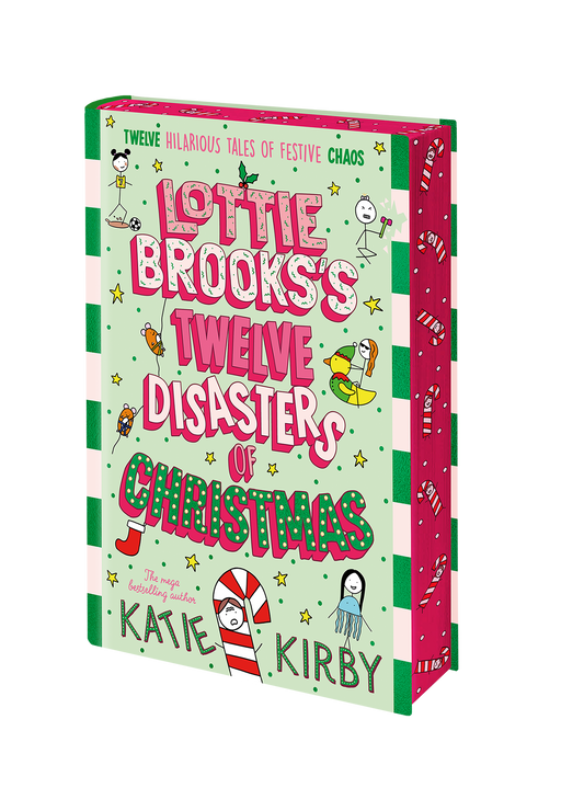 PRE ORDER SIGNED Indie Exclusive: Lottie Brooks’s Twelve Disasters of Christmas (Hardback) Publishes 08/10/26