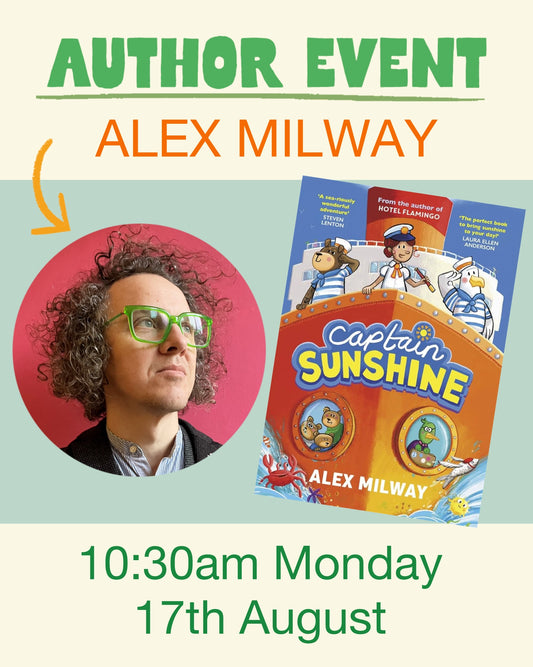 Author Event with ALEX MILWAY - 17/08/26